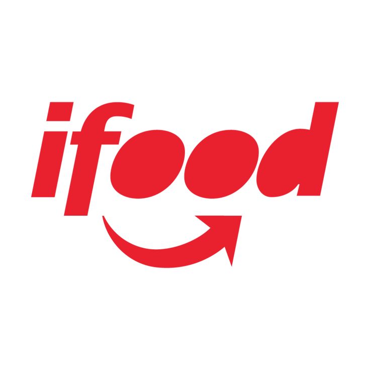 Logo do app iFood — plataforma para motoristas e entregadores