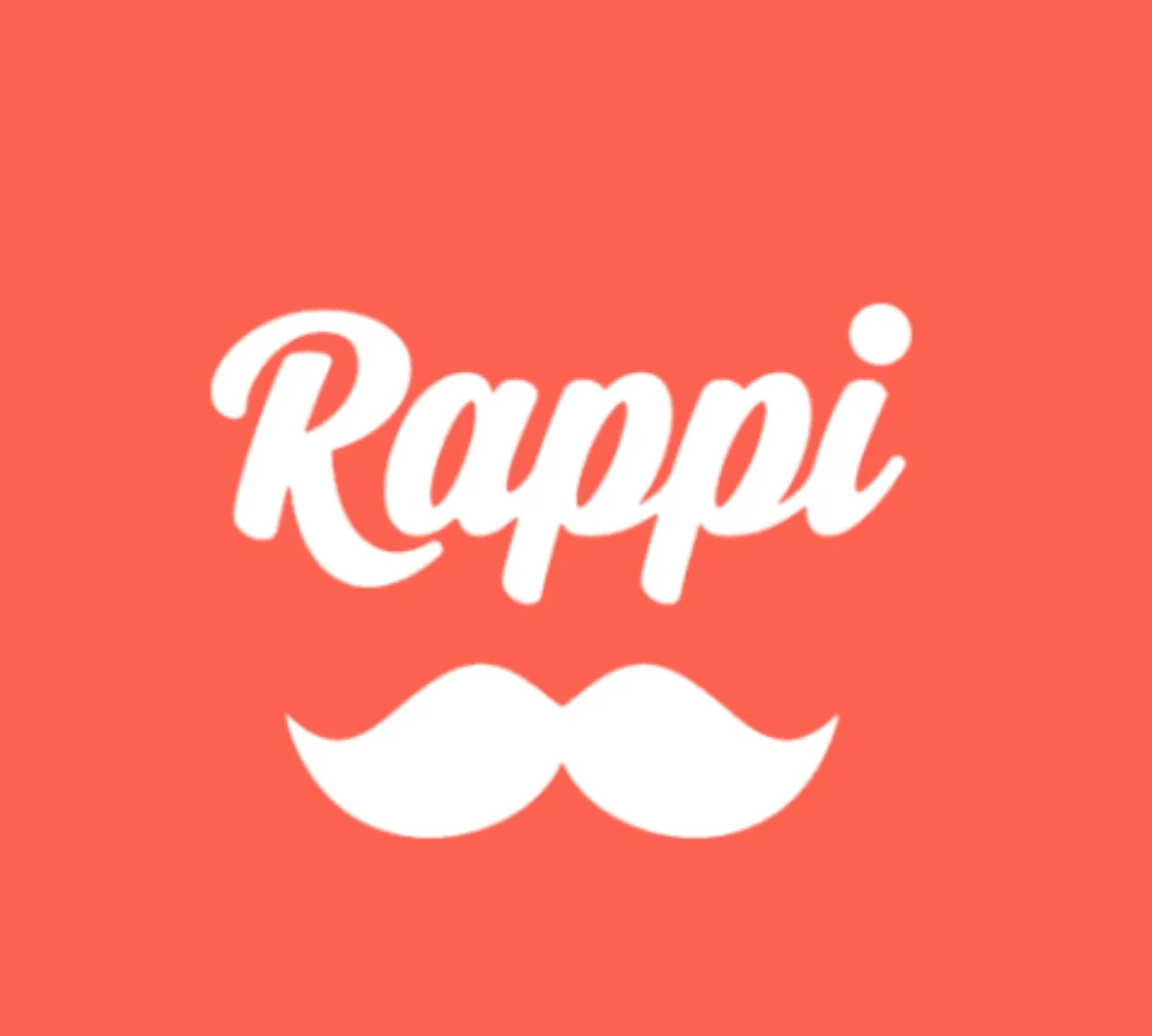 Logo do app Rappi — plataforma para motoristas e entregadores