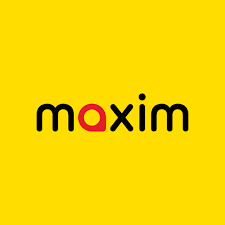 Logo do app Maxim — plataforma para motoristas e entregadores
